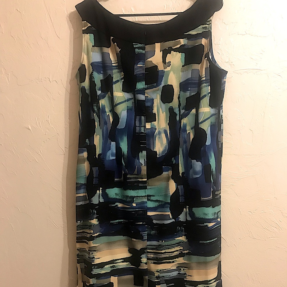 Dress Barn Women’s 16 Flawless Embellished shift dress with hidden zipper - Picture 6 of 9